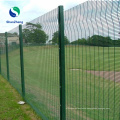 High security 358 welded mesh fence system anti climb 76.2x12.7mm 4mm hot dipped galvanized wire powers coated